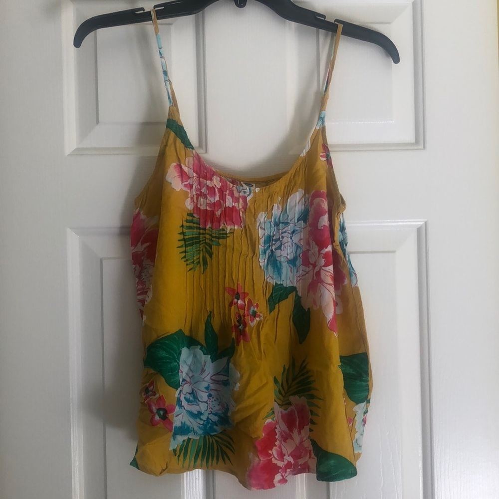 Old Navy Floral Tank Top